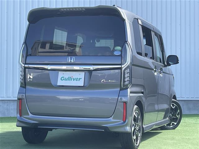 Ｎ－ＢＯＸカスタム Ｇ・ＥＸターボホンダセンシング　禁煙車　ホンダセンシング　純正７インチナビ　フルセグＴＶ　両側パワースライドドア　レーダークルーズコントロール　革巻きステアリング　ステアリングリモコン　ハーフレザーシート　純正１５インチＡＷ　ＥＴＣ（8枚目）