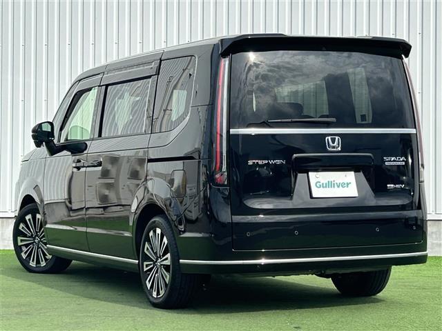 ステップワゴン ｅ：ＨＥＶスパーダ　プレミアムライン　禁煙車　純正ナビ　後席モニター　ホンダセンシング　全方位カメラ　ＢＳＭ　ＬＥＤライト　ハーフレザーシート　シートヒーター　両側パワスラ　電動リアゲート　電子パーキング　オートブレーキホールド　ＥＴＣ（43枚目）