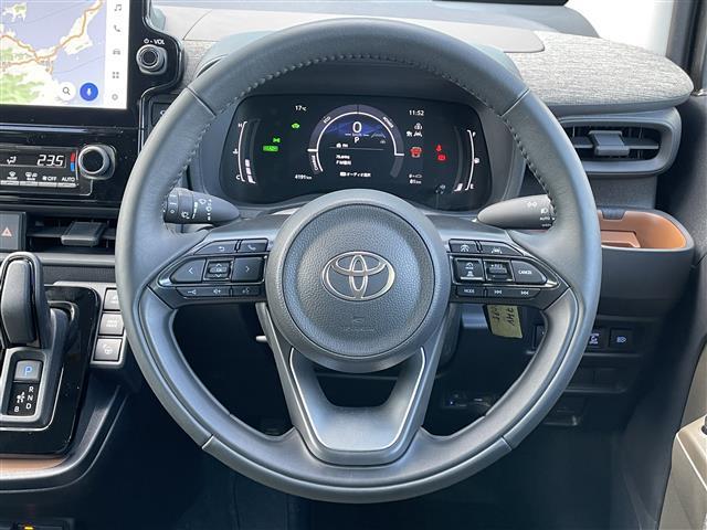 シエンタ ハイブリッドＺ　禁煙車　トヨタセーフティセンス　純正１０．５ナビ　パノラミックビューモニター　両側電動スライドドア　ＬＥＤオートライト　革巻ハンドル　純正アルミ　コーナーセンサー　シートヒーター　ステアリングヒーター（16枚目）