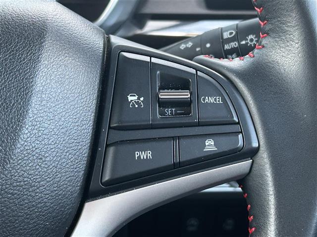 スペーシアカスタム ハイブリッドXS 禁煙車 ケンウッド7型ナビ スズキセーフティーセンス 両側電動ドア 運転席シートヒーター ハーフレザーシート HUD LEDヘッドライト 革巻きステア ステリモ ETC スマートキー プッシュスタート(3枚目)