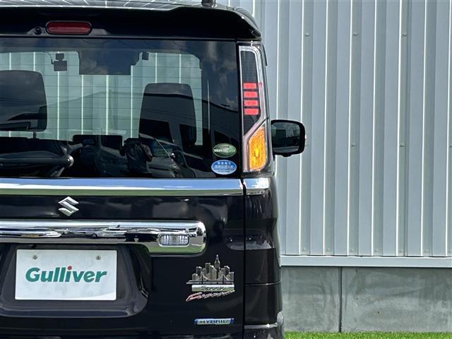 スペーシアカスタム ハイブリッドXS 禁煙車 ケンウッド7型ナビ スズキセーフティーセンス 両側電動ドア 運転席シートヒーター ハーフレザーシート HUD LEDヘッドライト 革巻きステア ステリモ ETC スマートキー プッシュスタート(10枚目)