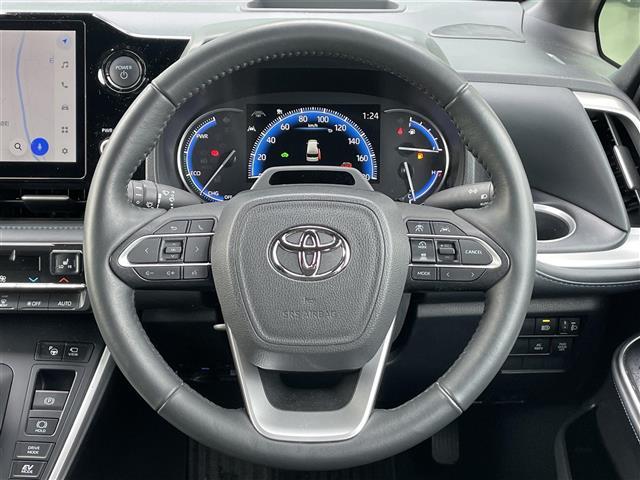 ヴォクシー ハイブリッドS-Z 禁煙 純正10.5型ナビ 全方位 HUD BSM DVD再生 ビルトインETC レーダークルコン デジタルインナーミラー HDMI シートヒーター 半革シート 両側パワスラ LEDオートライト TSS(6枚目)