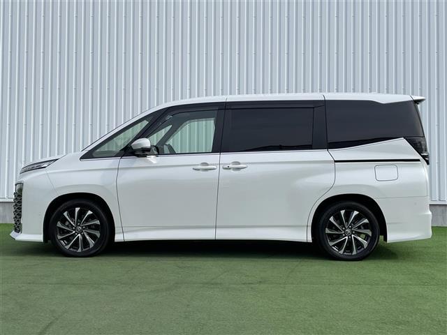 ヴォクシー ハイブリッドS-Z 禁煙 純正10.5型ナビ 全方位 HUD BSM DVD再生 ビルトインETC レーダークルコン デジタルインナーミラー HDMI シートヒーター 半革シート 両側パワスラ LEDオートライト TSS(34枚目)