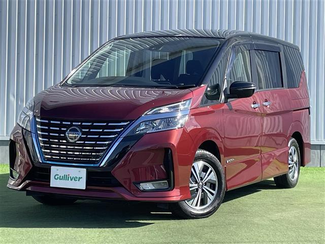 セレナ ｅ－パワー　ハイウェイスター　禁煙車　純正１０型ＳＤナビ　純正後席モニター　ドライブレコーダー　エマージェンシーブレーキ　ブラインドスポットモニター　コーナーセンサー　クルーズコントロール　革巻きステアリング　ステアリングスイッチ（32枚目）