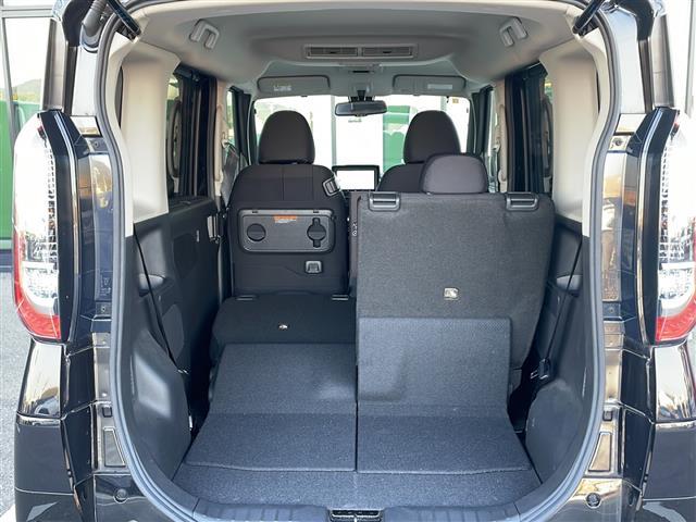 ルークス ハイウェイスター　Ｘ　禁煙車　サイバーナビ　フルセグ　ＣＤ　ＤＶＤ　ＢＴ　全方位カメラ連動ルームミラー　ＪＢＬサウンド　ＬＥＤオートライト　片側パワスラ　リヤシーリングファン　後席パーソナルテーブル　純正１４インチアルミ（24枚目）