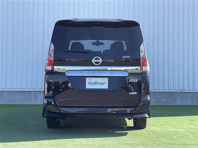 セレナ ハイウェイスター VセレクションII 禁煙 純正9型ナビ 後席モニター エマージェンシーブレーキ パーキングアシスト 踏み間違い衝突防止アシスト 車線逸脱警報 衝突安全ボディ サイドインパクトバー LEDヘッド 全方位カメラ ETC(35枚目)