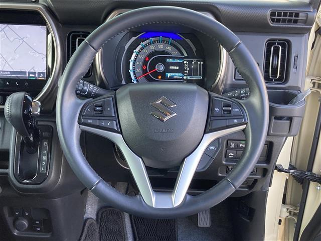 ハスラー JスタイルII 禁煙車 純正9型メモリナビ 全方位カメラ デュアルカメラブレーキサポート レーダークルコン レーンキープ ソナー ハーフレザーシート シートヒーター ビルトインETC 前後ドラレコ プッシュスタート(6枚目)