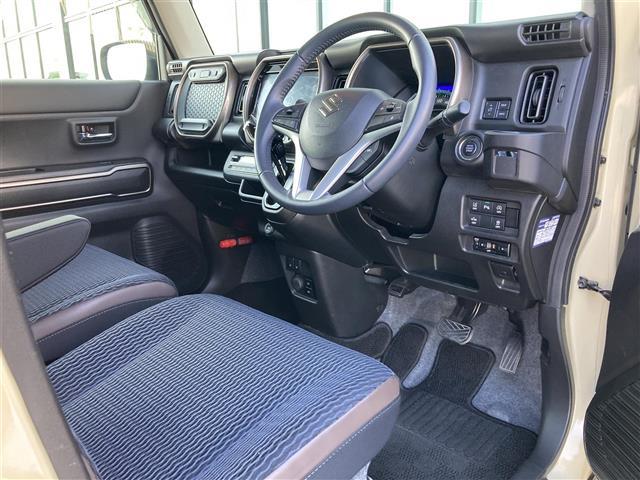 ハスラー JスタイルII 禁煙車 純正9型メモリナビ 全方位カメラ デュアルカメラブレーキサポート レーダークルコン レーンキープ ソナー ハーフレザーシート シートヒーター ビルトインETC 前後ドラレコ プッシュスタート(18枚目)