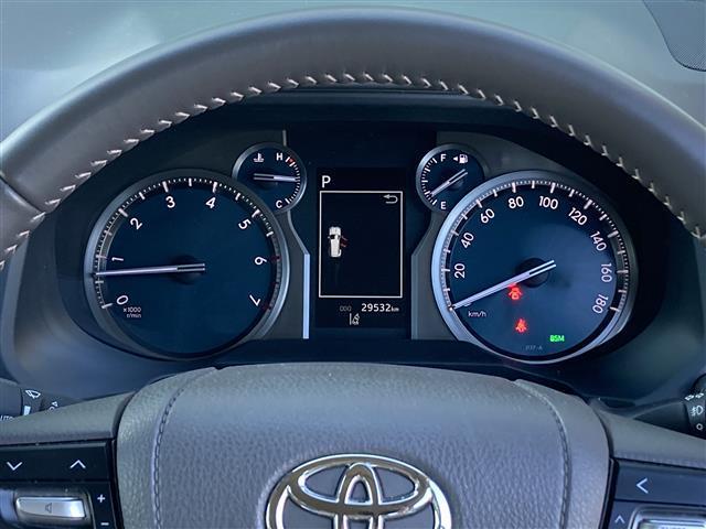 ランドクルーザープラド TX Lパッケージ 禁煙車 純正9型ナビ 全方位カメラ ベージュレザー シートベンチレーション プリクラッシュセーフティ レーダークルコン ソナー BSM LEDオートヘッドライト ビルトインETC プッシュスタート(8枚目)
