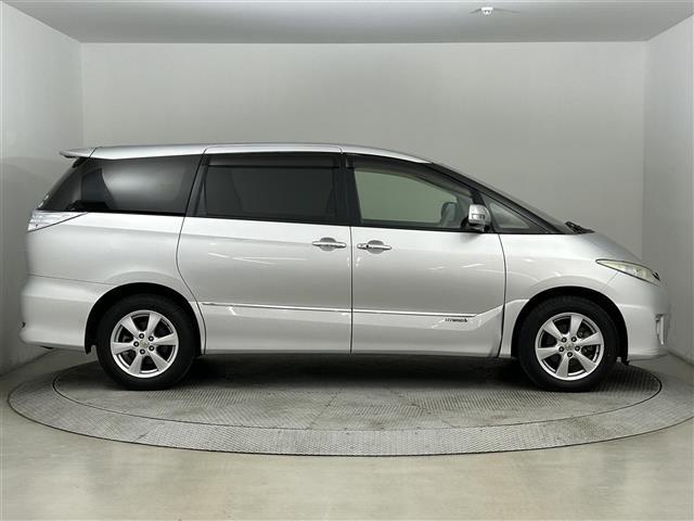 エスティマハイブリッド Ｘ　寒冷地仕様／純正ＨＤＤナビ／フルセグＴＶ／ＣＤ＋ＤＶＤ＋ＳＤ＋ＨＤＤ／バックカメラ／ビルトインＥＴＣ／ドライブレコーダー前方／両側パワースライドドア／１００Ｖ充電／クルコン／キセノン／フォグ（39枚目）