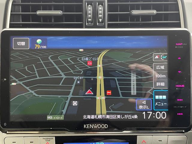 ランドクルーザープラド ＴＸ　Ｌパッケージ　ＴＲＤエアロ／ムーンルーフ／ＫＥＮＷＯＯＤフローディングナビ／バックカメラ／トヨタセーフティセンス／ベージュレザー／パワーシート／シートヒーター／エアシート／バグガード／リアラダー／純正ＡＷ／ＬＥＤ（6枚目）