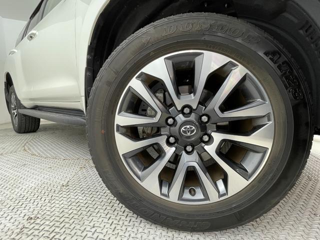 ランドクルーザープラド ＴＸ　Ｌパッケージ　ＴＲＤエアロ／ムーンルーフ／ＫＥＮＷＯＯＤフローディングナビ／バックカメラ／トヨタセーフティセンス／ベージュレザー／パワーシート／シートヒーター／エアシート／バグガード／リアラダー／純正ＡＷ／ＬＥＤ（21枚目）