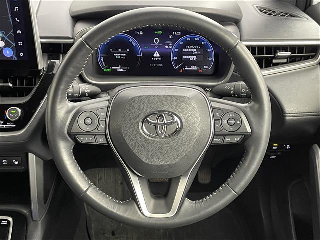 カローラクロス ハイブリッド Z 寒冷地仕様/純正DA/フルセグTV/Miracast/ビルトインETC2.0/全方位カメラ/アドバンスドパーク/レーダークルーズ/トヨタセーフティセンス/シートヒーター/ステアリングヒーター/LED(21枚目)