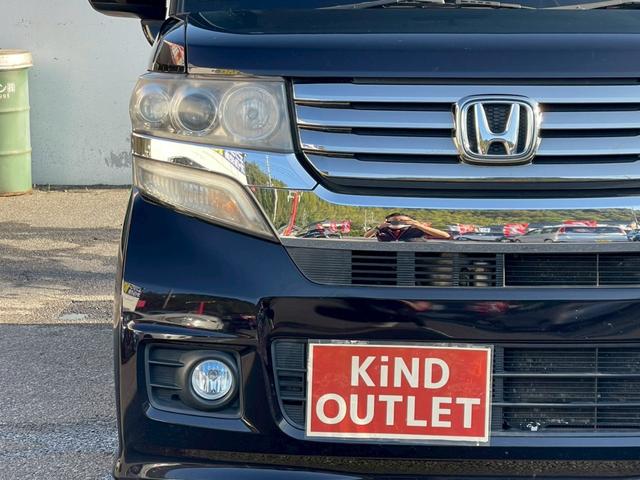 Ｎ－ＢＯＸカスタム Ｇ・Ｌパッケージ　修復歴なし　ナビ　フルセグ　Ｂｌｕｅｔｏｏｔｈ　バックカメラ　スマートキー　プッシュスタート　両側パワースライドドア　ＨＩＤヘッドライト　ドアバイザー　プライバシーガラス　オートエアコン　整備保証付（36枚目）