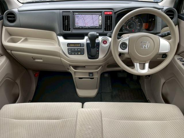 Ｎ－ＷＧＮ Ｇ　修復歴なし　純正ナビ　Ｂｌｕｅｔｏｏｔｈ　バックカメラ　スマートキー　プッシュスタート　オートエアコン　ドアバイザー　プライバシーガラス　ベンチシート　ウインカーミラー　アイドリングストップ　整備保証（5枚目）