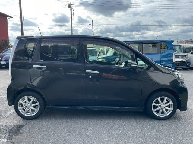 ムーヴ カスタム X 修復歴なし ワンオーナー ナビ フルセグ アイドリングストップ スマートキー プッシュスタート ETC LEDヘッドライト ベンチシート 電動格納ミラー ドアバイザー プライバシーガラス 整備保証付(8枚目)