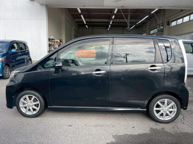 ムーヴ カスタム X 修復歴なし ワンオーナー ナビ フルセグ アイドリングストップ スマートキー プッシュスタート ETC LEDヘッドライト ベンチシート 電動格納ミラー ドアバイザー プライバシーガラス 整備保証付(9枚目)