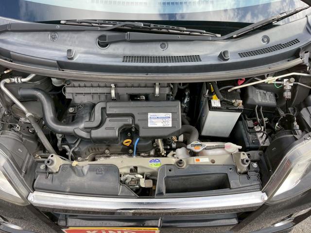 ムーヴ カスタム X 修復歴なし ワンオーナー ナビ フルセグ アイドリングストップ スマートキー プッシュスタート ETC LEDヘッドライト ベンチシート 電動格納ミラー ドアバイザー プライバシーガラス 整備保証付(13枚目)