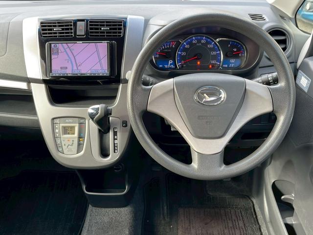 ムーヴ カスタム X 修復歴なし ワンオーナー ナビ フルセグ アイドリングストップ スマートキー プッシュスタート ETC LEDヘッドライト ベンチシート 電動格納ミラー ドアバイザー プライバシーガラス 整備保証付(16枚目)