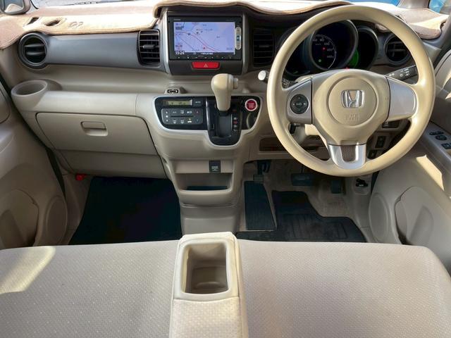 Ｎ－ＢＯＸ Ｇ・Ｌパッケージ　修復歴なし　ナビ　Ｂｌｕｅｔｏｏｔｈ　バックカメラ　ＥＴＣ　アイドリングストップ　両側スライド片側パワースライドドア　スマートキー　プッシュスタート　オートエアコン　ドアバイザー　プライバシーガラス（5枚目）