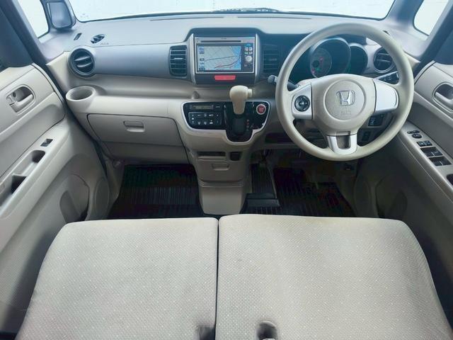 Ｎ－ＢＯＸ Ｇ・Ｌパッケージ　修復歴なし　純正ナビ　バックカメラ　両側スライド片側パワースライドドア　スマートキー　プッシュスタート　ＥＴＣ　オートエアコン　電動格納ミラー　ドアバイザー　プライバシーガラス　スペアキー　整備保証付（5枚目）