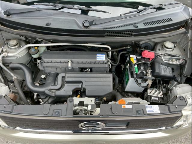 ムーヴコンテ カスタム X 修復歴なし ナビ フルセグ Bluetooth HIDヘッドライト オートエアコン ウインカーミラー ドアバイザー プライバシーガラス ベンチシート 整備保証付(13枚目)