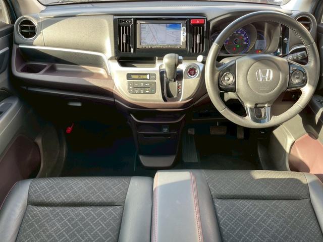 N-WGNカスタム G・Aパッケージ 修復歴なし 純正ナビ Bluetooth 衝突軽減ブレーキ バックカメラ クルーズコントロール スマートキー プッシュスタート ETC HIDヘッドライト オートエアコン 整備保証付(5枚目)