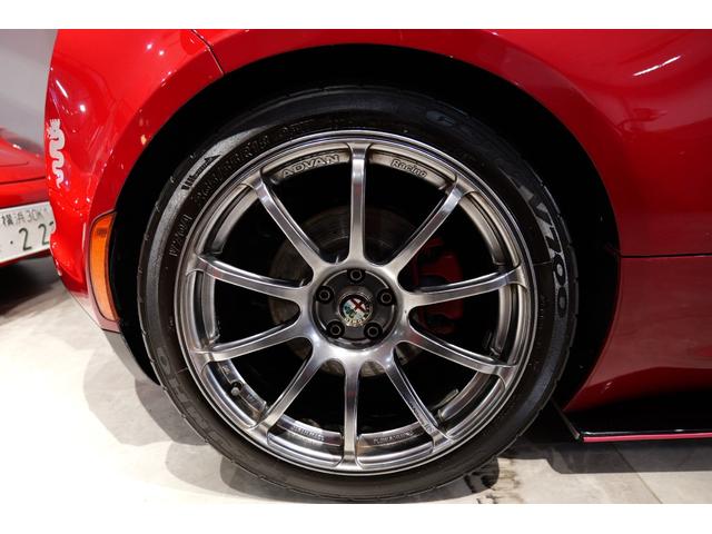 4C ベースグレード 社外ナビ 2オーナー車 アラゴスタ車高調 アドバンレーシング Genovaフロントバンパー 社外マフラー KOSHIカーボンドアパネル Kansaiシートベルトブラケット(22枚目)