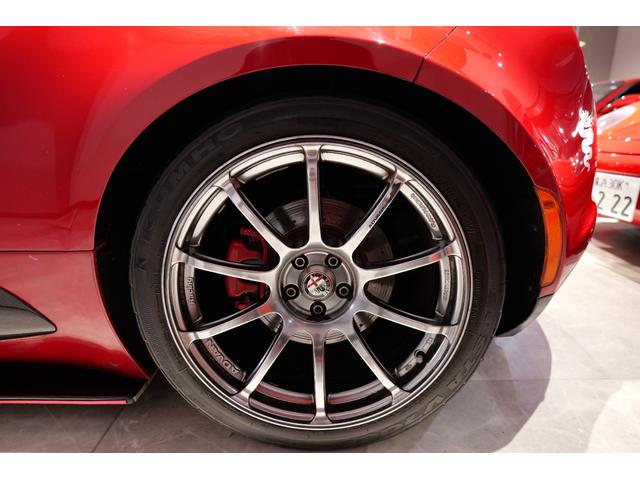 4C ベースグレード 社外ナビ 2オーナー車 アラゴスタ車高調 アドバンレーシング Genovaフロントバンパー 社外マフラー KOSHIカーボンドアパネル Kansaiシートベルトブラケット(23枚目)