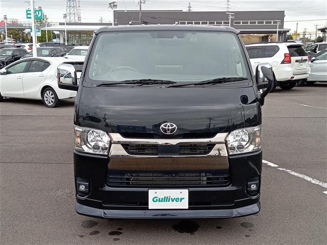 ハイエースバン スーパーGL ダーク プライムII 4WD/寒冷地仕様/社外11インチナビ(NF11NX)/全方位カメラ/両側パワースライドドア/衝突防止/車線逸脱警報/クリアランスソナー/デジタルインナーミラー/前後ドライブレコーダー/ETC(18枚目)