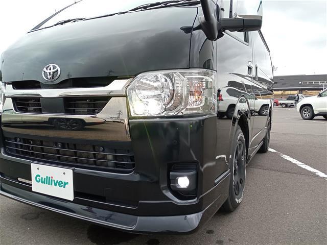 ハイエースバン スーパーGL ダーク プライムII 4WD/寒冷地仕様/社外11インチナビ(NF11NX)/全方位カメラ/両側パワースライドドア/衝突防止/車線逸脱警報/クリアランスソナー/デジタルインナーミラー/前後ドライブレコーダー/ETC(43枚目)