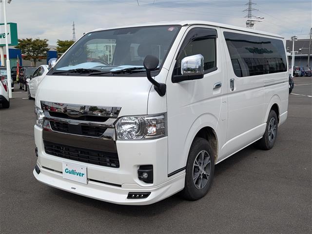 ハイエースバン スーパーＧＬ　ダークプライムＩＩ　４ＷＤ／パイオニアディスプレイオーディオ／全方位カメラ／両側パワースライドドア／モデリスタエアロ／前後コーナーセンサー／レーンキープアシスト／横滑り防止装置／盗難防止装置／衝突被害軽減システム（40枚目）