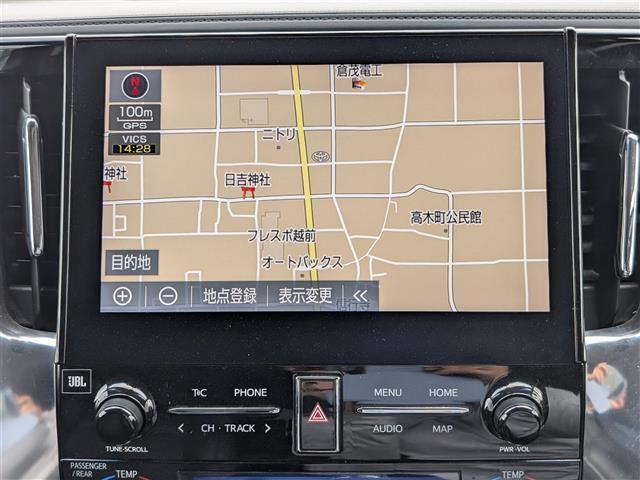 アルファード 2.5S Cパッケージ 10インチメーカーオプションナビ/フルセグテレビ/パノラミックビューモニター/両側パワースライドドア/JBLプレミアムサウンド/CDチェンジャー/トヨタセーフティセンス/BSM(3枚目)