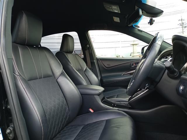 ハリアー プレミアム 社外9型ナビ/フルセグTV/バックカメラ/衝突防止/レーンキープアシスト/クリアランスソナー/レーダークルーズコントロール/D席パワーシート/ETC/ドライブレコーダー/オートブレーキホールド(11枚目)