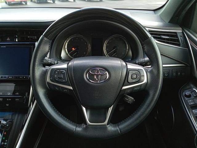 ハリアー プレミアム 社外9型ナビ/フルセグTV/バックカメラ/衝突防止/レーンキープアシスト/クリアランスソナー/レーダークルーズコントロール/D席パワーシート/ETC/ドライブレコーダー/オートブレーキホールド(28枚目)