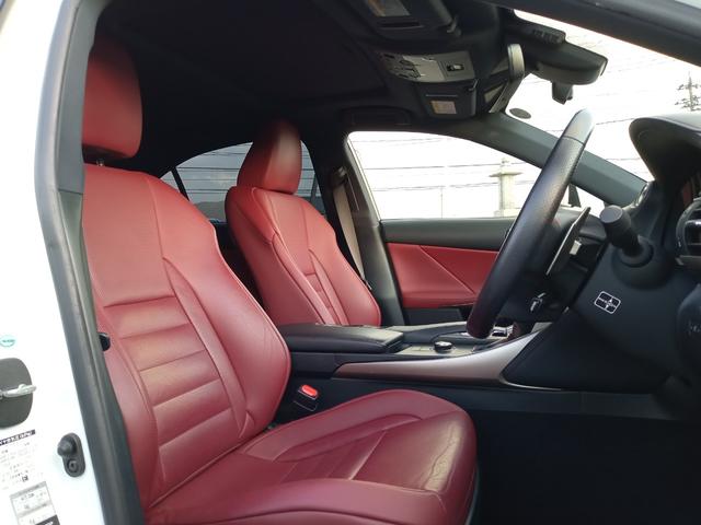 IS IS300 Fスポーツ サンルーフ/純正ナビ/フルセグTV/バックカメラ/衝突防止/前席シートヒーター・クーラー/前席パワーシート/D席シートメモリー/パドルシフト/ビルトインETC2.0/ドライブレコーダー(11枚目)