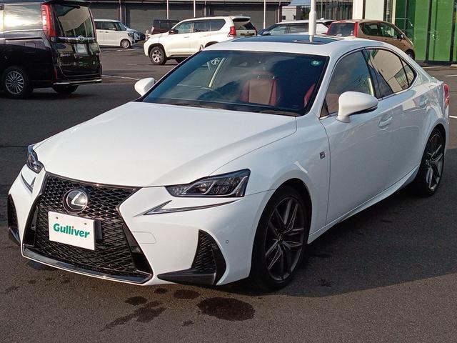 IS IS300 Fスポーツ サンルーフ/純正ナビ/フルセグTV/バックカメラ/衝突防止/前席シートヒーター・クーラー/前席パワーシート/D席シートメモリー/パドルシフト/ビルトインETC2.0/ドライブレコーダー(41枚目)