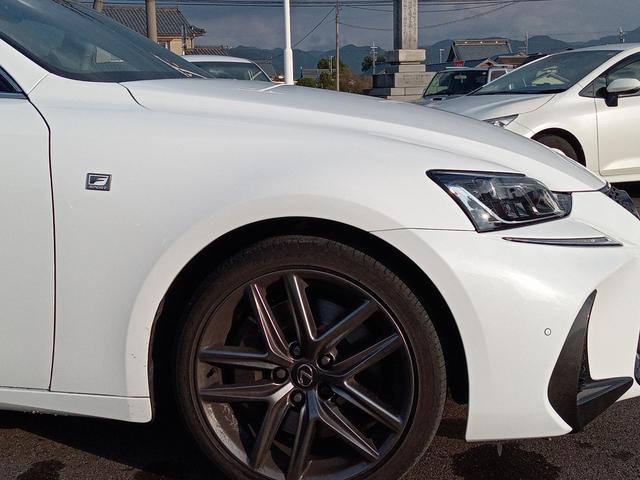 IS IS300 Fスポーツ サンルーフ/純正ナビ/フルセグTV/バックカメラ/衝突防止/前席シートヒーター・クーラー/前席パワーシート/D席シートメモリー/パドルシフト/ビルトインETC2.0/ドライブレコーダー(46枚目)