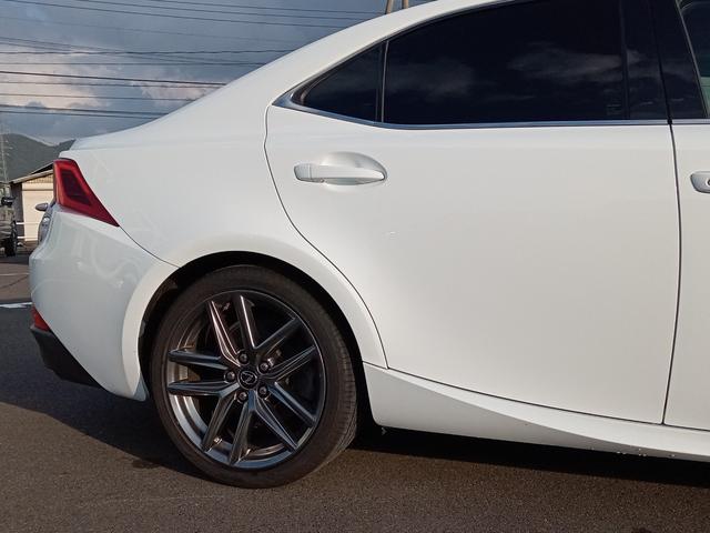 IS IS300 Fスポーツ サンルーフ/純正ナビ/フルセグTV/バックカメラ/衝突防止/前席シートヒーター・クーラー/前席パワーシート/D席シートメモリー/パドルシフト/ビルトインETC2.0/ドライブレコーダー(49枚目)