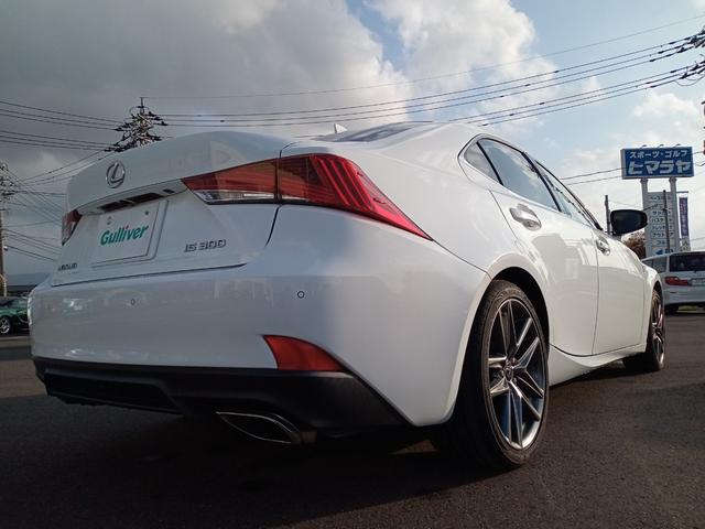 IS IS300 Fスポーツ サンルーフ/純正ナビ/フルセグTV/バックカメラ/衝突防止/前席シートヒーター・クーラー/前席パワーシート/D席シートメモリー/パドルシフト/ビルトインETC2.0/ドライブレコーダー(51枚目)