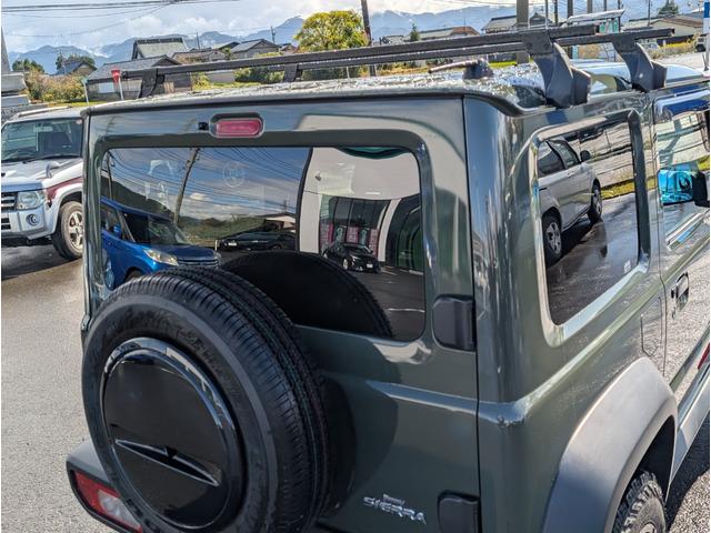 ジムニーシエラ JC ワンオーナー/Panasonic製ナビ(BT/フルセグ/CD/DVD)/Bモニター/クルコン/衝突軽減/レーンキープ/ダウンヒルアシスト/4WD/ルーフキャリア/背面タイヤ/純正AW/ETC/ドラレコ(51枚目)