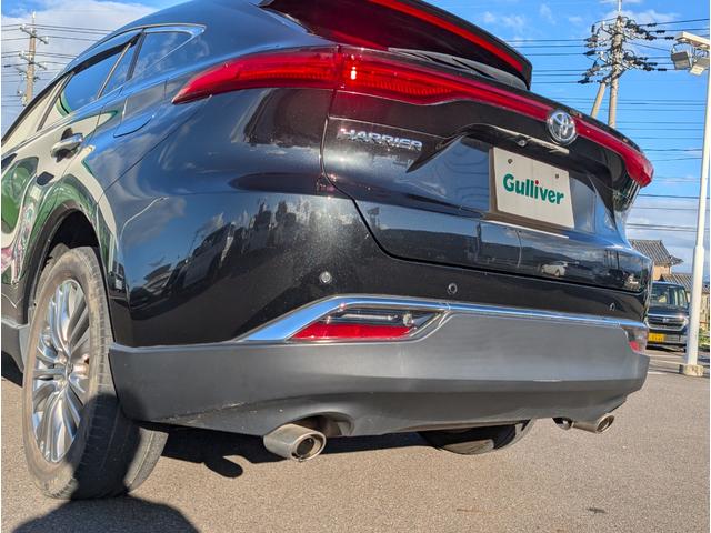 ハリアー Z レザーパッケージ JBL/純正12.3インチディスプレイオーディオ(フルセグ/BT/Miracast)/全方位/クリアランスソナー/クルコン/Safety Sense/BSM/電動リアゲート/黒革/パワーシート/ETC(59枚目)