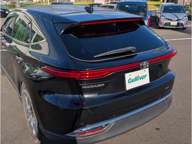 ハリアー Z レザーパッケージ JBL/純正12.3インチディスプレイオーディオ(フルセグ/BT/Miracast)/全方位/クリアランスソナー/クルコン/Safety Sense/BSM/電動リアゲート/黒革/パワーシート/ETC(60枚目)