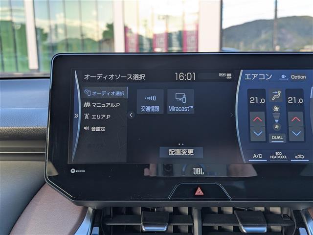 ハリアー Z レザーパッケージ 純正ディスプレイオーディオ/AM/FM/フルセグ/BT/USB/AUX/Miracast/全方位カメラ/JBLプレミアムサウンドシステム/トヨタセーフティセンス/BSM(6枚目)