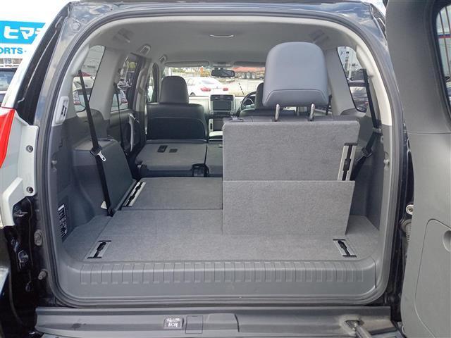 ランドクルーザープラド ＴＸ　Ｌパッケージ　４ＷＤ／純正ＳＤナビ／バックカメラ／横滑り防止装置／マルチテレインセレクト／クルーズコントロール／前席パワーシート／前席シートヒーター／ＥＴＣ／純正フロアマット／電動格納サードシート（40枚目）