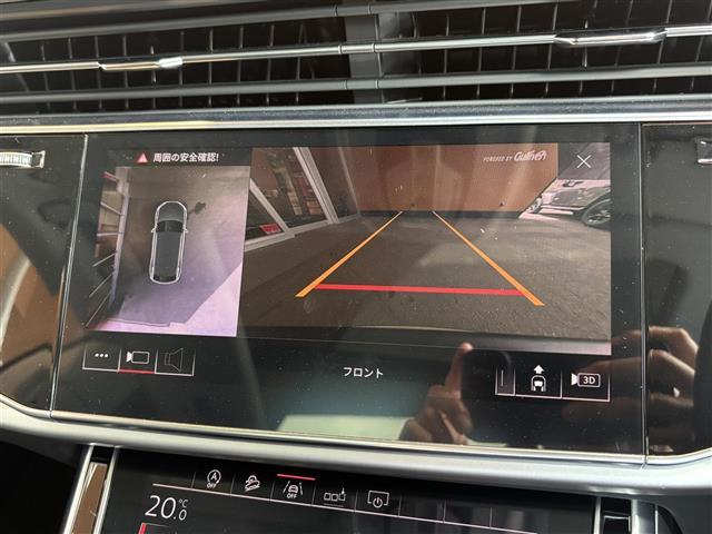Ｑ８ ５５ＴＦＳＩクワトロ　デビューパッケージラグジュアリ　コンフォートアシスタンスＰＫＧ　パノラマサンルーフ　Ｂａｎｇ＆Ｏｌｕｆｓｅｎ　バーチャルコックピット　ＭＭＩナビ　ＴＶ　全方位カメラ　ＨＤマトリクスＬＥＤ　黒革　エアシート　２０インチＡＷ　エアサス（9枚目）