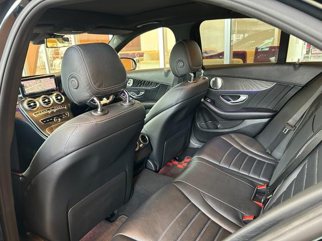 Cクラス C43 4マチック レーダーセーフティPKG パノラミックスライディングルーフ HUD Burmester 純正ナビ TV バックカメラ 黒革シートヒーター パワーシート マルチビームLED 19インチAW キーレスゴー(54枚目)