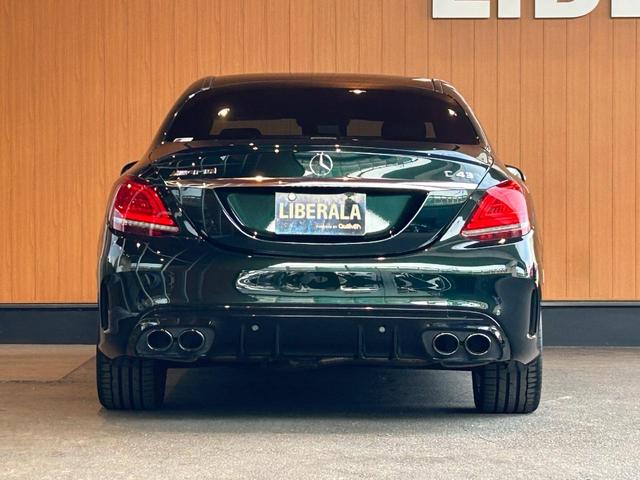 Cクラス C43 4マチック レーダーセーフティPKG パノラミックスライディングルーフ HUD Burmester 純正ナビ TV バックカメラ 黒革シートヒーター パワーシート マルチビームLED 19インチAW キーレスゴー(65枚目)