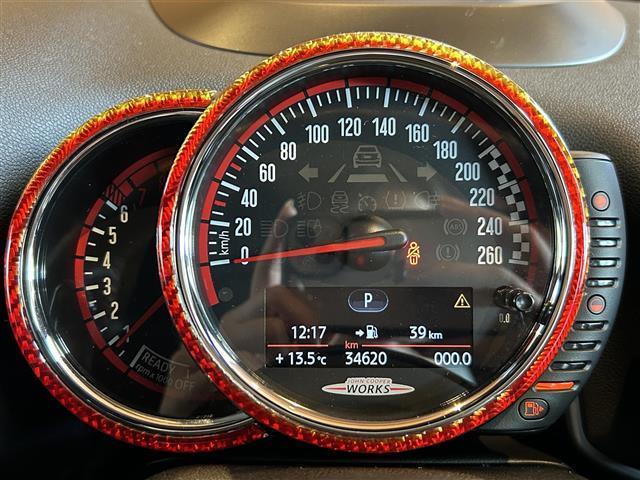 ＭＩＮＩ ジョンクーパーワークス　クロスオーバー　ＡＣＣ　衝突軽減システム　ＨＵＤ　純正ナビ　バックカメラ　レザーダイナミカシート　シートヒーター　ＬＥＤヘッドライト　オートライト　１９インチＡＷ　コンフォートアクセス　パワーバックドア　パドルシフト（27枚目）
