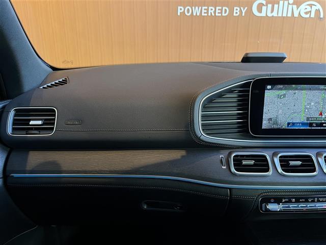 GLE GLE400d 4マチックスポーツ パノラミックスライディングルーフ レーダーセーフティPKG HUD Burmester MBUX全方位カメラ 黒革 エアシート シートヒーター パワーシート LEDライト 20インチAW ワンオーナー(44枚目)